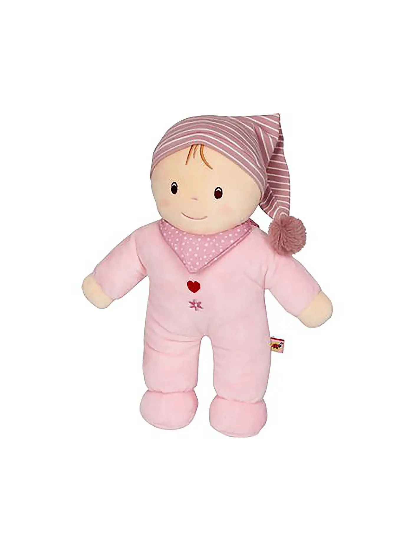 BABY GLÜCK | Schmusepuppe Rosa | 